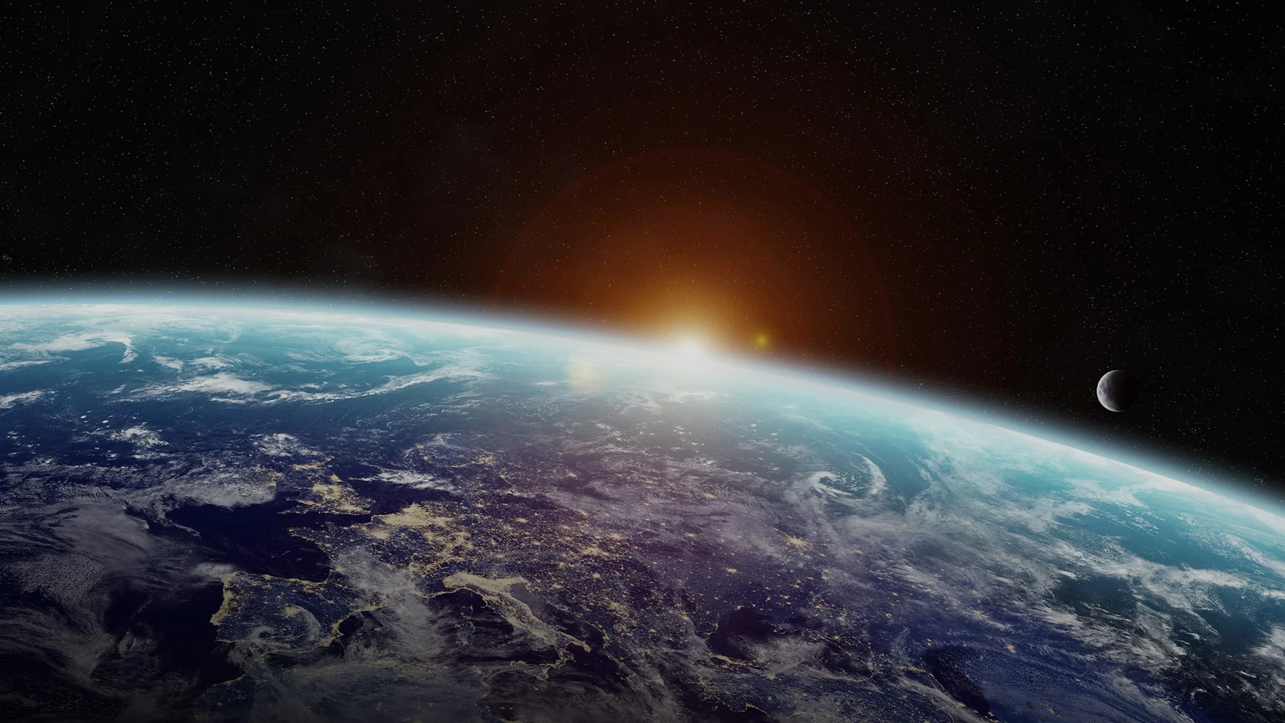 Earth seen from space